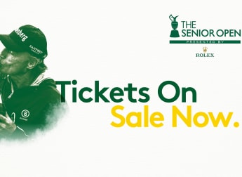 Flexible ticket options go on sale for The 2021 Senior Open Presented by Rolex 