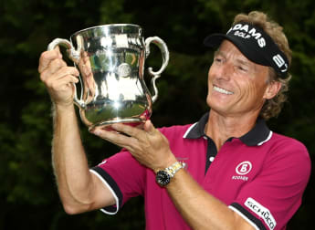 Langer claims back to back Senior Majors