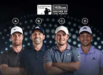 Vote for your Hilton Golfer of the Month for October