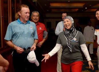 Jimenez receives Royal Seal of Approval