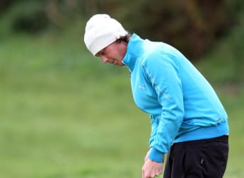 Breath-taking Broberg charges into three shot lead