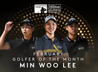 Min Woo Lee named Hilton Golfer of the Month for February 