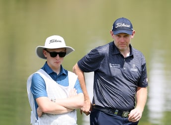 Gallacher sets the target in India