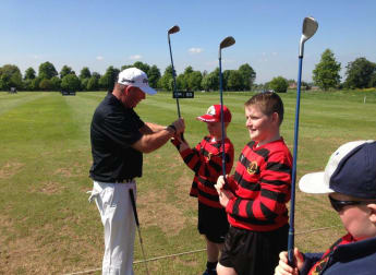 Senior Tour stars inspire youngsters