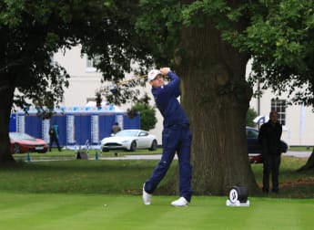 Girrbach on fire in the rain in Luton