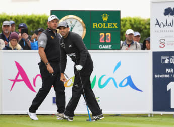 Garcia hits the front at Valderrama
