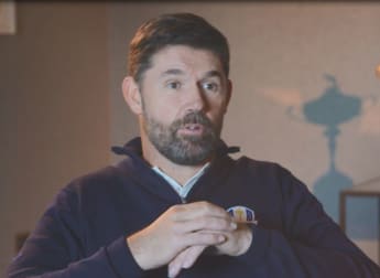 Pride and commitment - Harrington's first interview