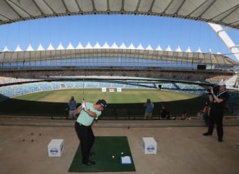 Stars on target at Volvo Golf Champions