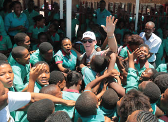 Rustenburg school gives hero's welcome to emotional Stone