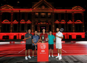 Golfers take aim at growing the sport with star-studded badminton showdown