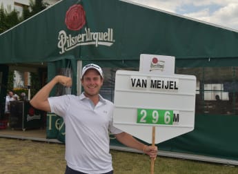 Van Meijel wins Czech longest drive 