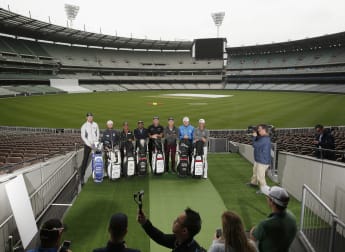 Golfers make a splash at the MCG 