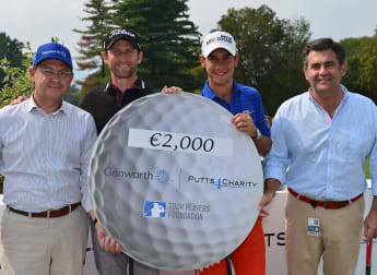Manassero boosts Putts4Charity in Italy