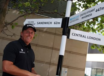 Phil gets on his bike!