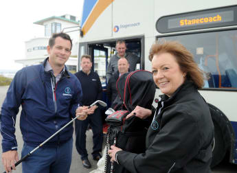 Free bus service running at the Scottish Open 
