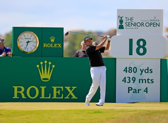 Americas dominate Senior Open Championship leaderboard