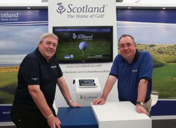 First Minister launches New TV campaign at Castle Stuart