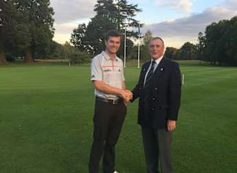 Laurie Canters into Second Stage at Frilford Heath 