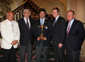 Olazábal faces the Spanish media