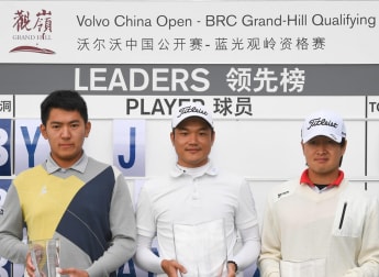 Ye, Jin and Zhuang book place in Volvo China Open 