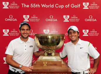 Brothers in arms at OMEGA Mission Hills World Cup