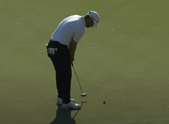 What's the rule? Matthew Wolff accidentally hits ball with practice putting stroke