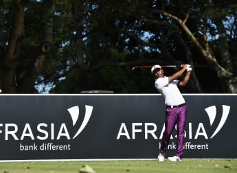 Siddikur in the driving seat in Mauritius