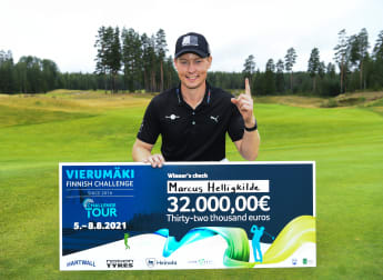 Dominant Helligkilde seals maiden Challenge Tour title in Vierumäki