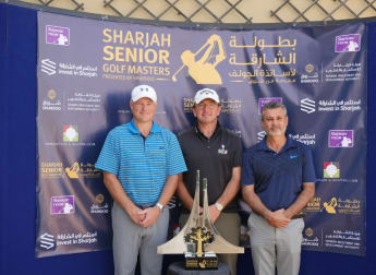Kelbrick, McNeilly and Al Naimi set for Sharjah Senior Golf Masters after qualifier triumph
