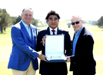 Dr Handa announced as Honorary Ambassador for Golfers with Disability Programme