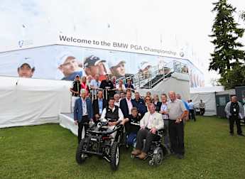 Jeremy Van Dijk receives new mobility scooter