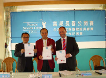 Senior Tour to break new ground with Taiwan trip