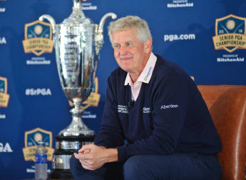 Defending champion Colin Montgomerie in high spirits ahead of US Senior PGA Championship