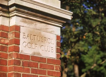 On the tee at the US PGA Championship