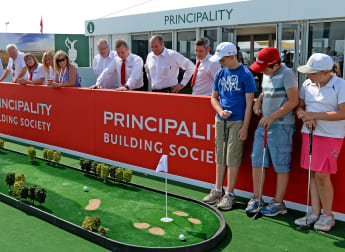 Tway basks in the sunshine of the Principality