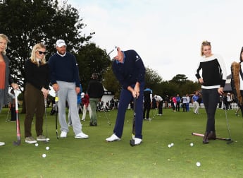 Team GB gold medallists swap sticks for putters