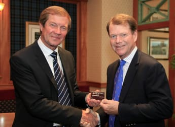 Watson accepts Honorary Life Membership