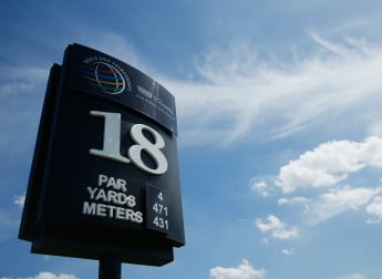 The Monster: 18th hole at Doral