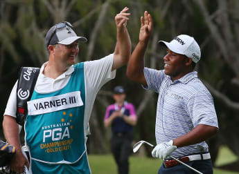 With this win - Harold Varner III