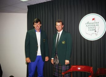 30 years on: Faldo becomes first Englishman to win the Masters