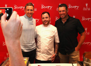 Poulter and Westwood take taste test in Abu Dhabi