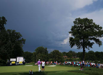 Woodland leads the way in stormy St Louis