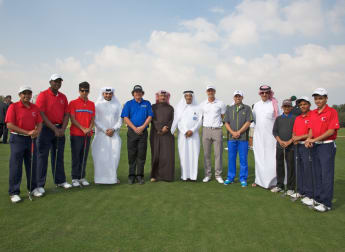 Garcia, Stenson and Dufner inspire young Qataris
