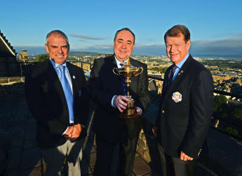 Salmond welcomes Ryder Cup Captains