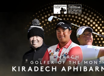 Aphibarnrat wins Hilton Golfer of the Month for March
