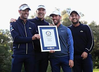 VIDEO: Behind the scenes at the Fastest hole of golf