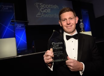 Gallacher named Player of the Year at Scottish Golf Awards