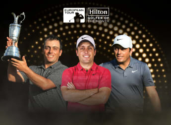 Molinari voted Hilton Golfer of the Month for July
