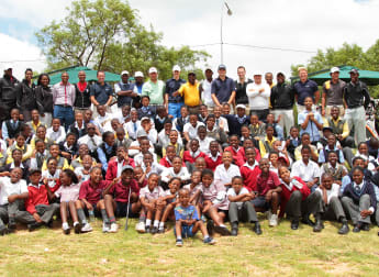 Tour stars inspire Joburg Open kids
