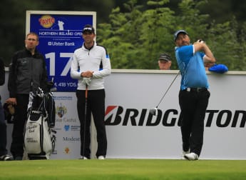 Seven share the lead at weather-affected NI Open
